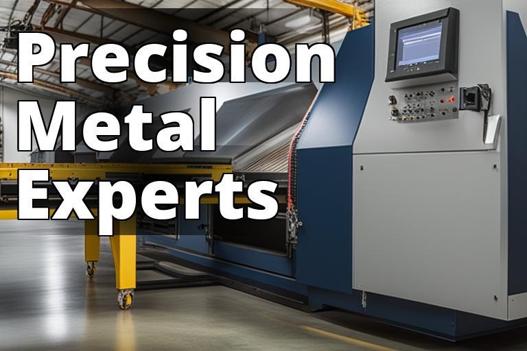 The featured image for this article should contain a high-quality photo of a precision sheet metal f