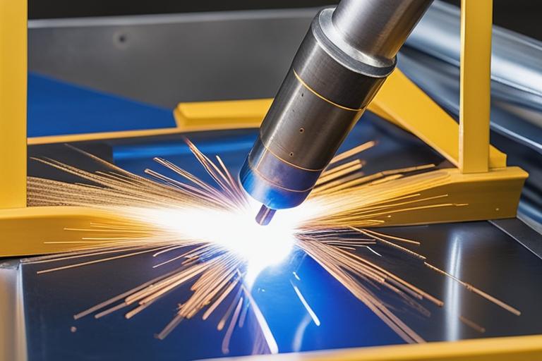 The featured image should contain a high-quality photograph showing precision welding in progress