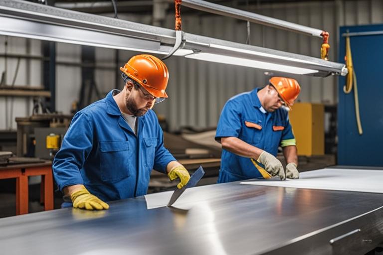 The featured image could be of a precision sheet metal fabrication workshop